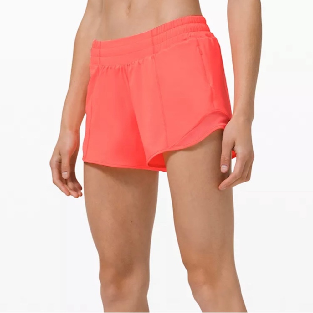 Lululemon hotty hot shorts. ColorSunset